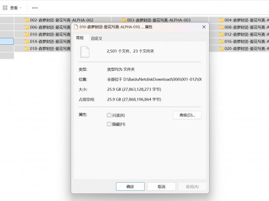 001-森萝财团-爱花写真-ALPHA-001到021【总大小25.9G】